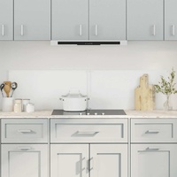 Kitchen Backsplashes 2 pcs Transparent 80x40 cm Tempered Glass