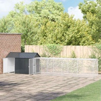 Bird Cage Anthracite 619 x 111 x 142 cm Galvanised Steel