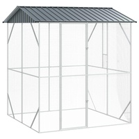 Bird Cage Anthracite 215 x 208 x 247 cm Galvanised Steel