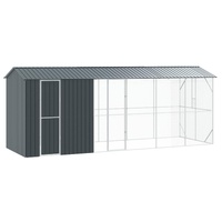 Bird Cage Anthracite 645 x 208 x 247 cm Galvanised Steel