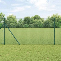 Ground Fix Welded Wire Fence 25 x 1 m (W x H) PVC-Coated Steel