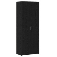 Highboard 2 pcs Black Oak 70 x 42,5 x 185 cm