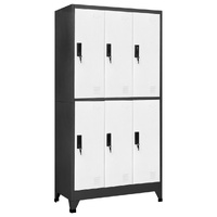 Anthracite and white
