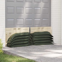 Sandbags 50 pcs Dark Green 100 x 25 cm HDPE