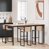Bar Table Natural 200 x 100 x 105 cm Solid Pine Wood