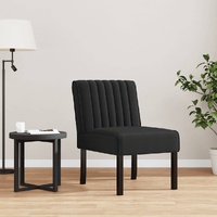 Slipper Chair Black Velvet