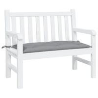 Garden Bench Cushion Grey 100x50x7 cm Oxford Fabric