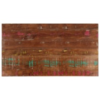 Table Top 100x60x2.5 cm Rectangular Solid Wood Reclaimed
