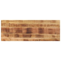 Table Top 140x60x2.5 cm Rectangular Solid Wood Rough Mango