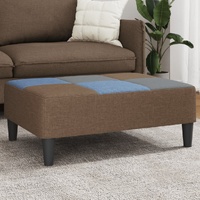 Footstool Patchwork 77x55x31 cm Fabric