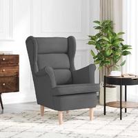 Armchair Dark Grey 74x84x100 cm Fabric