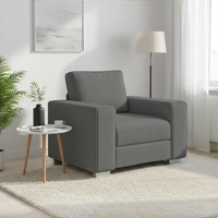 Sofa Chair Dark Grey 100 cm Fabric
