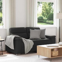 2-Seater Sofa Black 160x81x84 cm Faux Leather