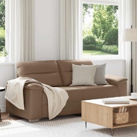 2-Seater Sofa Cappuccino 180x81x84 cm Faux Leather