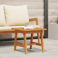 Side Table Oil Natural 45 x 45 x 40 cm Solid Acacia Wood