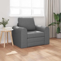 Sofa Bed Dark Grey 98 x 71 x 83 cm Fabric