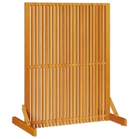 Privacy Screen Brown 79,5 x 50 x 110 cm Solid Acacia Wood