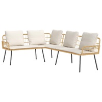 Sofa with Cushion Nature 173 x 231 x 90cm Steel