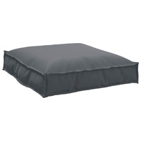 Cushion Anthracite 70 x 70 x 12 cm Oxford Fabric