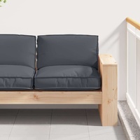 Cushion Anthracite 80 x 80 x 12 cm Oxford Fabric