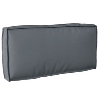 Cushion Anthracite 80 x 40 x 12 cm Oxford Fabric