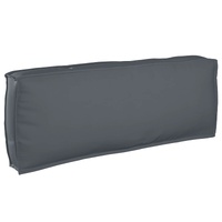 Cushion Anthracite 120 x 40 x 12 cm Oxford Fabric