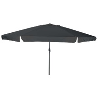 Garden Parasol Anthracite 394 x 394 x 248 cm