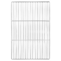 Grill Grate Silver 60 x 40 cm Stainless Steel