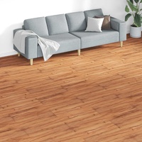 Flooring Planks 18 pcs Brown 5.26 m² PVC