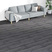 Flooring Planks 18 pcs Black and White 5.26 m² PVC