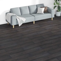 Flooring Planks 18 pcs Dark Grey 5.26 m² PVC