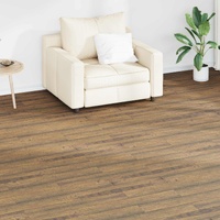 Flooring Planks 36 pcs Walnut Brown 5,02 m² PVC