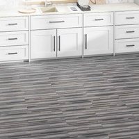 Flooring Planks 5,02 m² 36 pcs PVC Striped grey