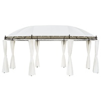 Gazebo Cream White 530x350x265 cm