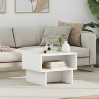 Coffee Table White 48 x 46 x 35 cm Engineered Wood