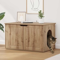 Cat House Artisian Oak 85 x 55 x 50.5 cm Engineered Wood