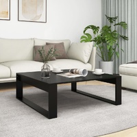 Coffee Table Black 100x100x35 cm Engineered Wood