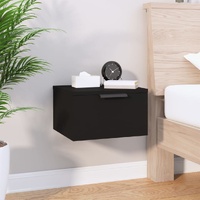 Wall-mounted Bedside Cabinets 2 pcs Black 34x30x20 cm