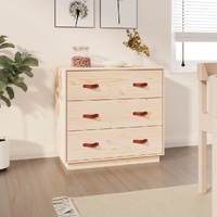 Sideboard 80x40x75 cm Solid Wood Pine