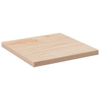 Table Top 40x40x2.5 cm Solid Wood Pine Square