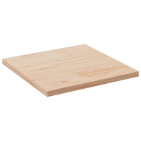 Table Top 50x50x2.5 cm Solid Wood Pine Square
