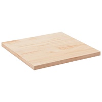 Table Top 80x80x2.5 cm Solid Wood Pine Square