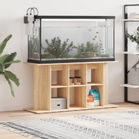 Aquarium Stand Sonoma Oak 120x40x60 cm Engineered Wood