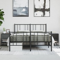 Bedside Cabinets with Glass Doors 2 pcs Black 35x37x50 cm