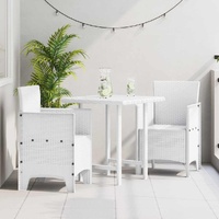 Garden Chair 2 pcs White 53 x 49 x 85 cm Polypropylene