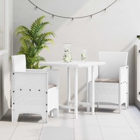 Garden Chair 2 pcs White 53 x 49 x 85 cm Polypropylene