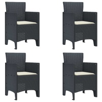 Garden Chair 4 pcs Anthracite 53 x 49 x 85 cm Polypropylene