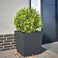 Garden Planter Anthracite 50x50x50 cm Steel