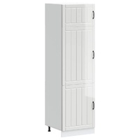 Kitchen Cupboard "Lucca" High Gloss White Engineered Wood