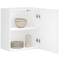Kitchen Wall Cabinet "Porto" High Gloss White Engineered Wood